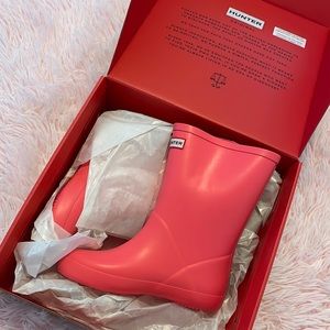 HUNTER HYPER PINK BOOTS